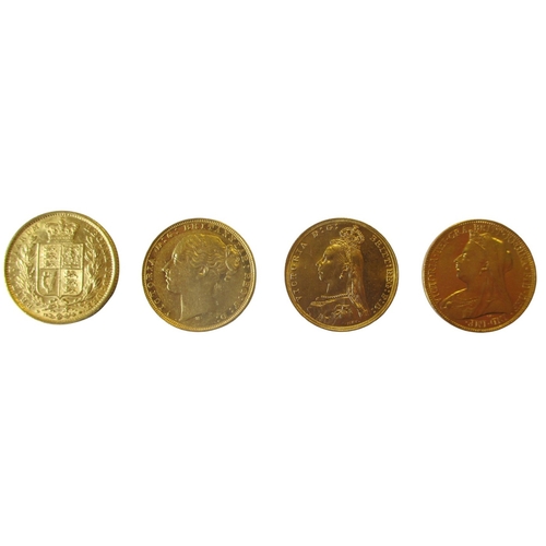 416 - Investment Gold Lot – documents required. 'The Queen Victoria' collection of sovereigns, in case and... 