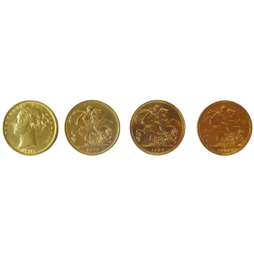 416 - Investment Gold Lot – documents required. 'The Queen Victoria' collection of sovereigns, in case and... 