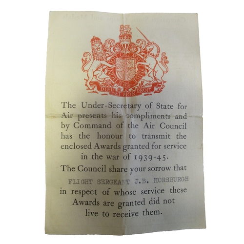 48 - Father and son groups with:
1. WW1 Military Medal to 56691 Cpl R. Horsburgh 25/K.R. Rif C., BWM, Vic... 