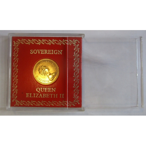 546 - Investment Gold lot - documents required. 1979 sovereign near uncirculated. (Y)