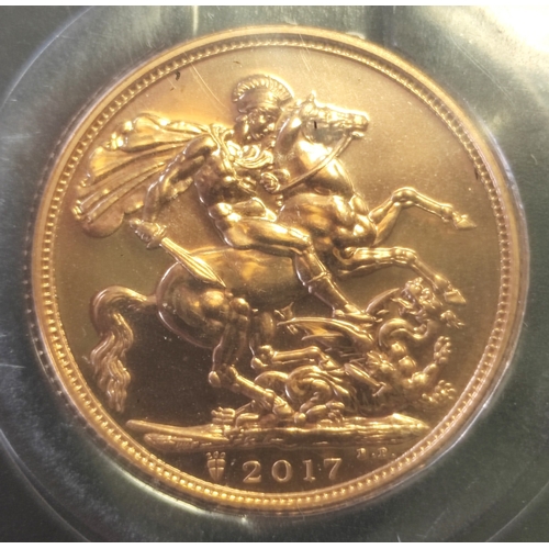 653 - Investment Gold Lot - documents required. 2017 sovereign The Bicentenary on Royal Mint card uncircul... 