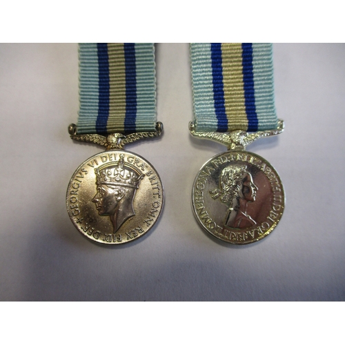 72 - Royal Observer Corps Medal to Leading Observer J.M. Davenport good extremely fine. With Miniature KG... 