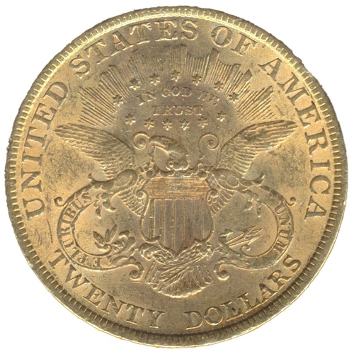 762 - Investment Gold Lot – documents required. USA. 1899 $20 good very fine. (See photo) (Y)