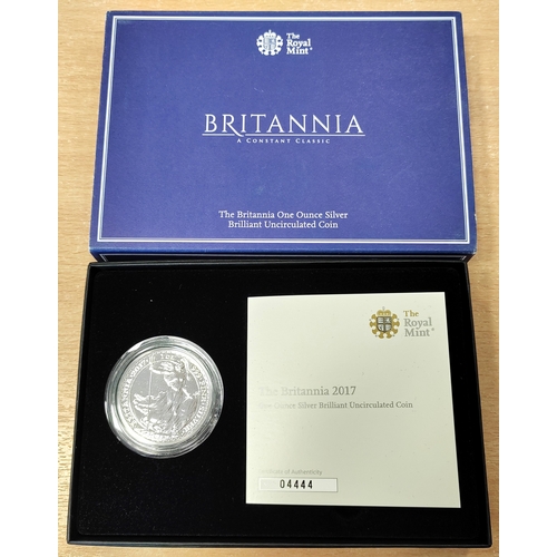 781 - Collection of boxed £1 silver proof coins FDC with 1987 - 1999, 2001 - 2003, 2005 -2008 (20), 2017 1... 