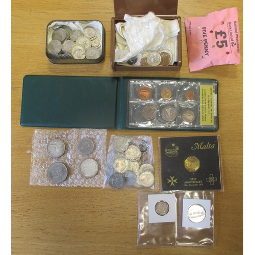 870 - Collection including silver boxed proofs FDC GB crown 1981, proof cased sets FDC GB 1970 (3), 1971, ... 