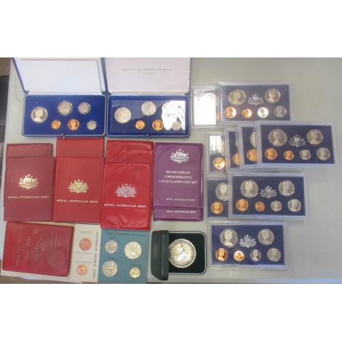 890 - Australia. Collection of various proof cased sets FDC, with 1966 (2), 1969 (2), 1970 (4), 1971 (2) a... 