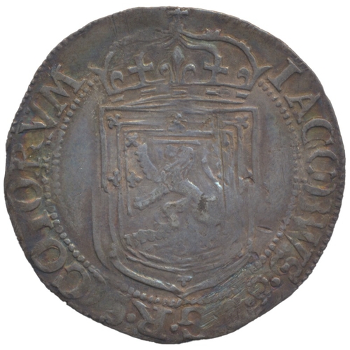 921 - Scotland. James VI 1602 eighth coinage thistle merk good fine. (S.5497) (See photo) (Y)