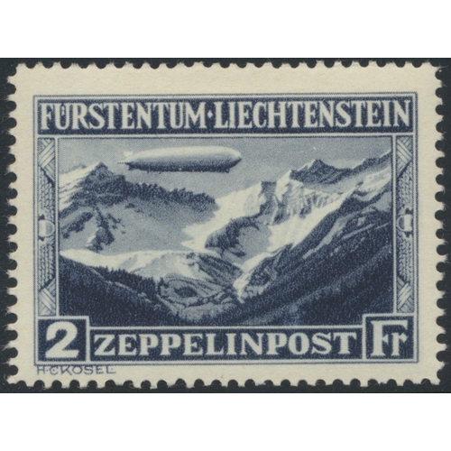 239 - Liechtenstein. M/U coln from 1912-1993 in 1 stockbook, incl 1912-16 set on piece,  1916 unsurfaced s... 