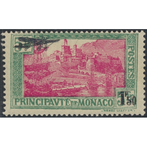 241 - Monaco. Early to modern M/U coln in 2 albums and 1 stockbook, incl 1885 vals to 75c U, 1891-4 vals t... 