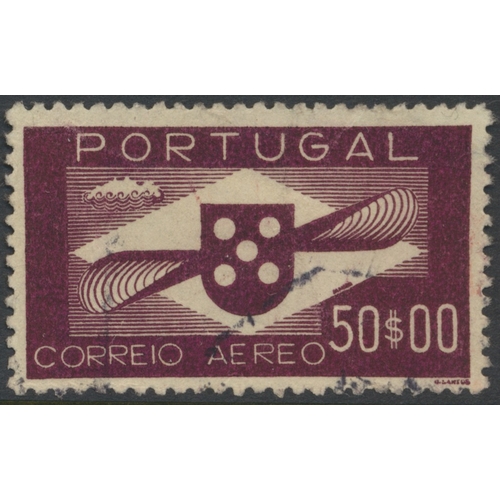 250 - Portugal. Early to modern M/U coln in 2 binders and 1 stockbook, incl 1892-3  ovptd vals to 50r U, 1... 