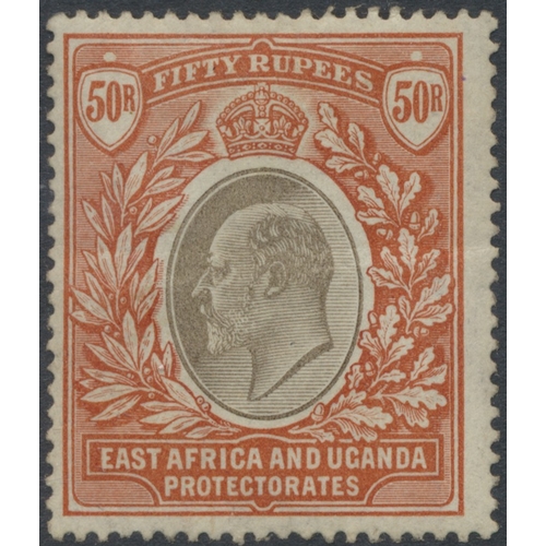 1 - British Africa. QV-KGV M/U coln in large old (badly worn) Scott album, incl Basutoland 1933 set M, B... 