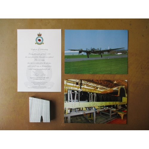 115 - Aviation. RAF covers coln in 25+ folders and loose with very large range of autographs with WWI figh... 