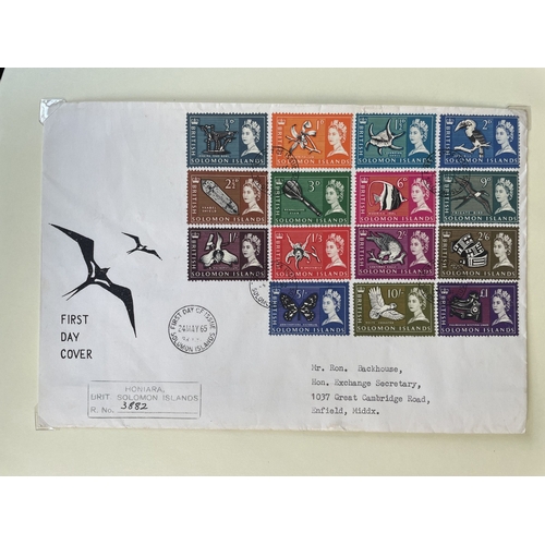 12 - A mainly FU BC coln in a Lighthouse album ranging BAT to Brunei with BAT 1963-69 set with both £1 va... 