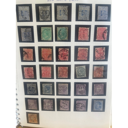 129 - Australia. A mainly mint coln in 16 vols with some used QV incl perfins and mint modern ranges with ... 