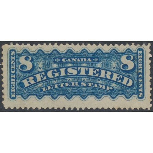 147 - Canada. Mint/unused coln (with some gum issues throughout) on album pages, incl 1870-89 vals to 10c,... 