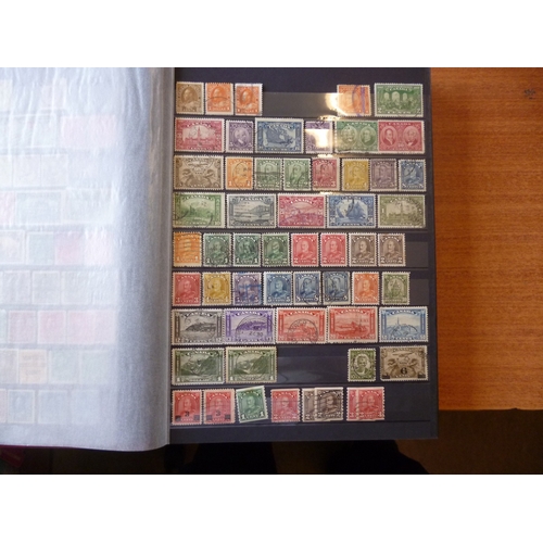 148 - Canada. QV-QEII used (plus a few M), collection in 5 stockbooks, and 5 albums. Incl Colony vals to 1... 