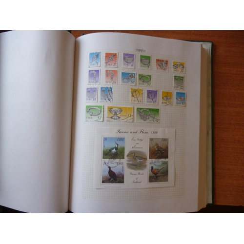 163 - Ireland. Used coln in 1 SG album from 1960s to 2010, with solid range of issues plus mini sheets. (V... 