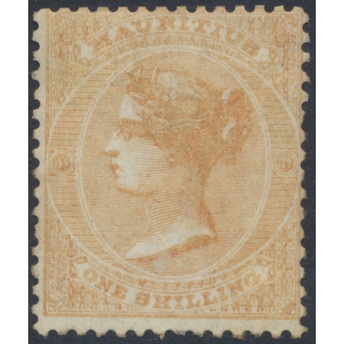 171 - Mauritius. QV used range on 1 album page, incl 1848-59 D worn impressions 1d, B early impressions 2d... 