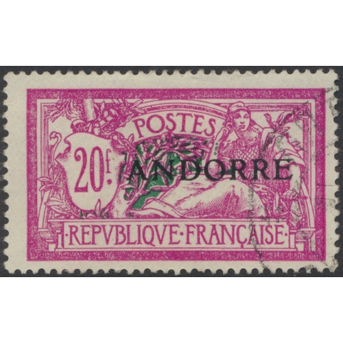 199 - Andorra. (French +Spanish) Post Offices FU coln in 1 stockbook, incl French Offices 1931 vals, 1932-... 