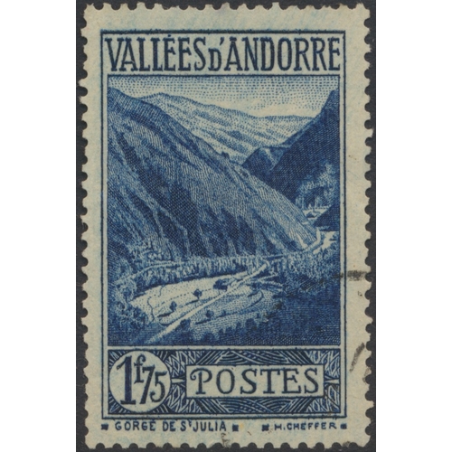 199 - Andorra. (French +Spanish) Post Offices FU coln in 1 stockbook, incl French Offices 1931 vals, 1932-... 