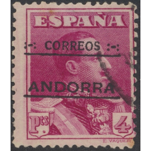 199 - Andorra. (French +Spanish) Post Offices FU coln in 1 stockbook, incl French Offices 1931 vals, 1932-... 