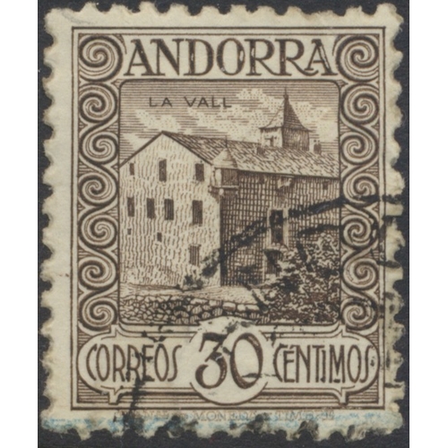 199 - Andorra. (French +Spanish) Post Offices FU coln in 1 stockbook, incl French Offices 1931 vals, 1932-... 