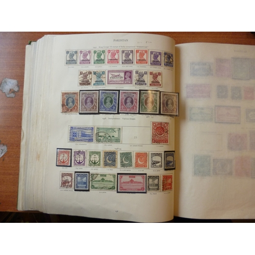 2 - KGVI M/U coln in (damaged) SG KGVI album, incl 1937 Aden Dhows vals to 2r U, plus 5r & 10rs M, 1939-... 