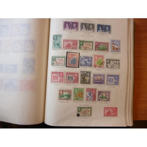 2 - KGVI M/U coln in (damaged) SG KGVI album, incl 1937 Aden Dhows vals to 2r U, plus 5r & 10rs M, 1939-... 