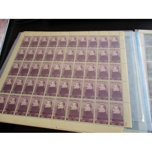 207 - Egypt. Early to middle-period M/U coln in ring binder, incl early, mainly used selns from 1866, 1934... 