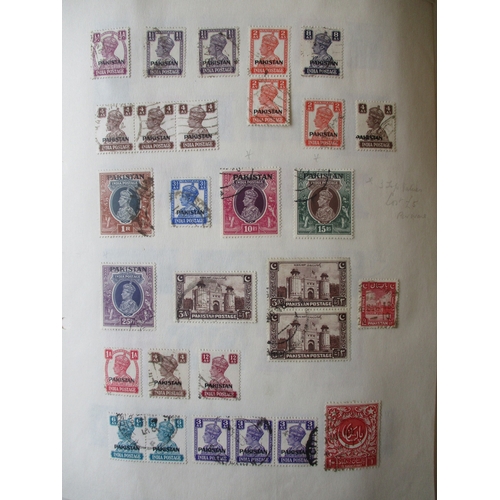 22 - Extensive old-time BC M/U coln on album leaves and loose, with some duplication. Incl 1922-29 Gambia... 