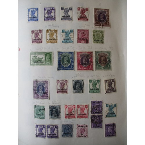 22 - Extensive old-time BC M/U coln on album leaves and loose, with some duplication. Incl 1922-29 Gambia... 