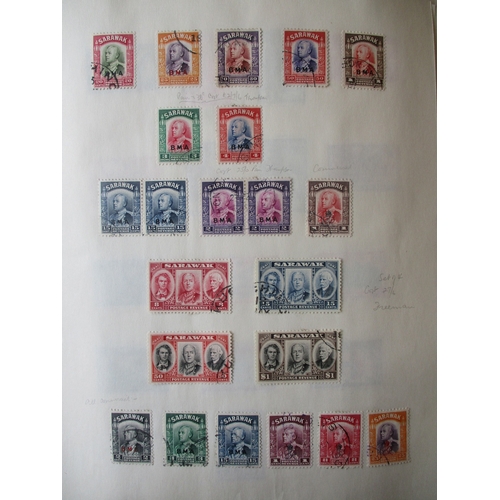 22 - Extensive old-time BC M/U coln on album leaves and loose, with some duplication. Incl 1922-29 Gambia... 