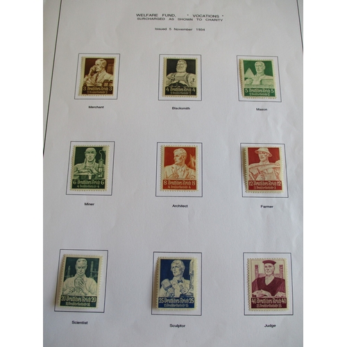 224A - Third Reich. M/U coln written up (exhibition-style) in 5 boxed binders.  Incl 1933 Chicago Flight Ze... 