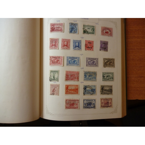 23 - BC, QV-QEII M/U coln in 2 albums and 2 ring binders, incl Australia 1913 Kangaroo vals to 5/- U, 191... 