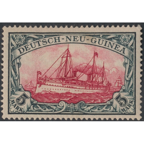 231 - German Colonies. M/U coln in 1 SG Davo album, noting many of the no wmk sets  have had their top val... 