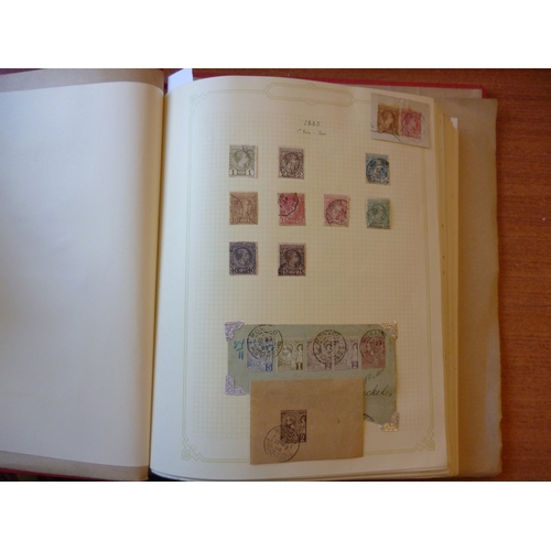 240 - Monaco. Early to modern used coln in 1 album, incl 1885 vals to 75c, 1891 vals to 5f, 1924-33 vals t... 