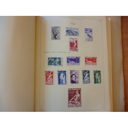 240 - Monaco. Early to modern used coln in 1 album, incl 1885 vals to 75c, 1891 vals to 5f, 1924-33 vals t... 