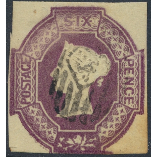 265 - QV-KGVI U/FU coln in 1 SG Winsor album, incl 1840 1d black x4 4 margin examples (one of which has re... 