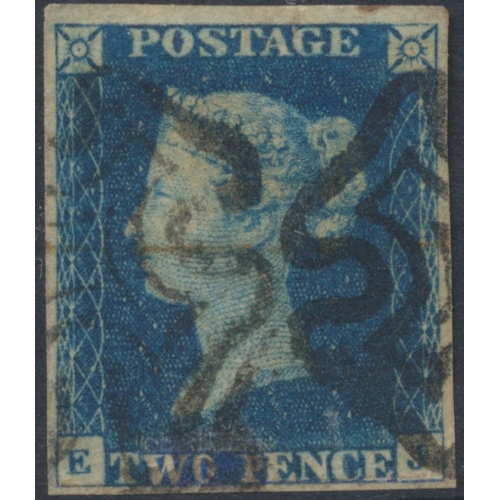 270 - QV-QEII M/U coln in 1 SG Davo album incl 1840 1d black 1b with 2019 RPS cert stating not unused but ... 