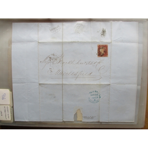 285 - Postal History. Assorted covers and entires (Qty 80+, excl ephemera range) in single binder. GB P/S ... 