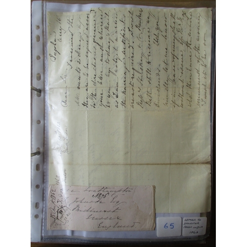 285 - Postal History. Assorted covers and entires (Qty 80+, excl ephemera range) in single binder. GB P/S ... 