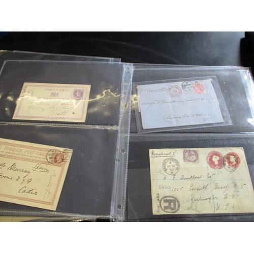 289 - QV LE & SP U/FU mixed condition selns on stockleaves, incl 1867-80 wmk spray of rose 9d straw x2 & 1... 