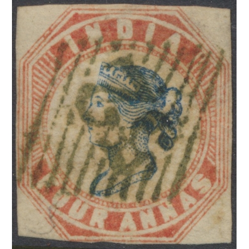 3 - British Asia. M/U coln in an old Scott album, incl Bahrain 1933 set U (except for a few low vals, wh... 