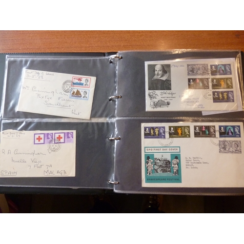 361 - FDCs in approx 31 binders from 1940 through to 2006, incl commems and defins, with handwritten, type... 