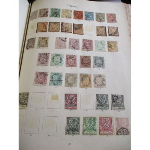 48 - A M/U world early coln in 2 SG Imperial albums (1898), incl Australian States, Barbados, Canada, Sou... 