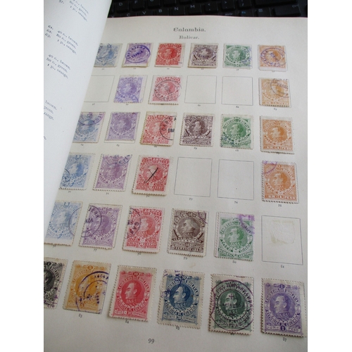 48 - A M/U world early coln in 2 SG Imperial albums (1898), incl Australian States, Barbados, Canada, Sou... 