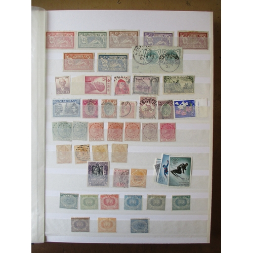 8A - An untidy M/U accum in single stockbook with interesting range of world and BC classics. France, Mal... 