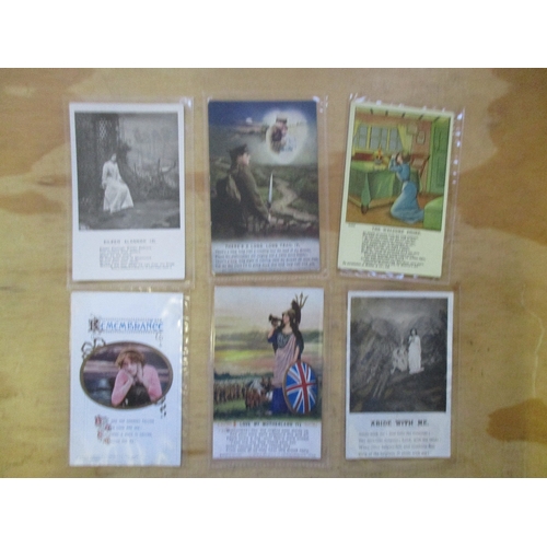 82 - Misc. coln. of song cards. Bamforth coloured and photographic. Living Picture series, Rotary and Dav... 