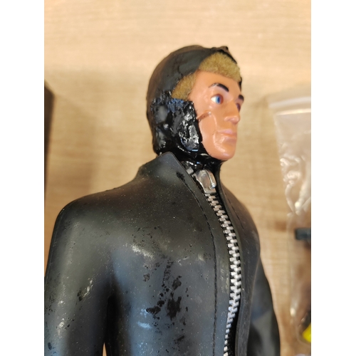 118 - Pair of Action Man figures with 'SAS Underwater Attack' good to very good (wetsuit degraded) in good... 