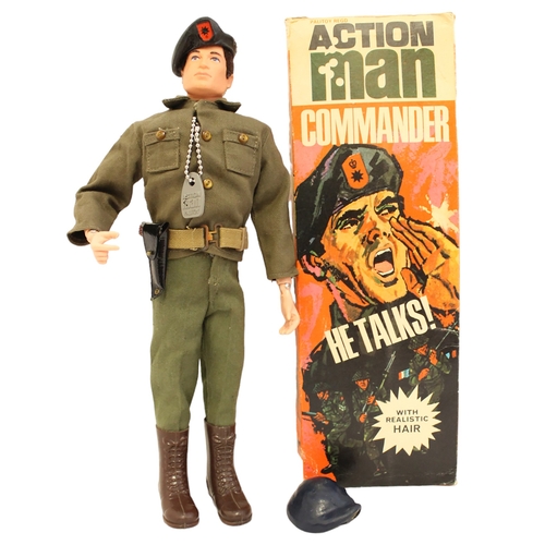131 - Palitoy Action Man Vintage Talking Commander in very good to excellent condition in good plus box wi... 